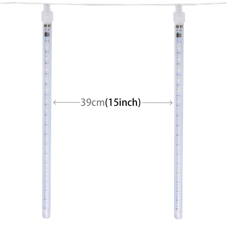 30cm 8 Light Bars Meteor Shower Lamp, 17 LED Meteor Shower Lamp for Christmas(Colorful Light)