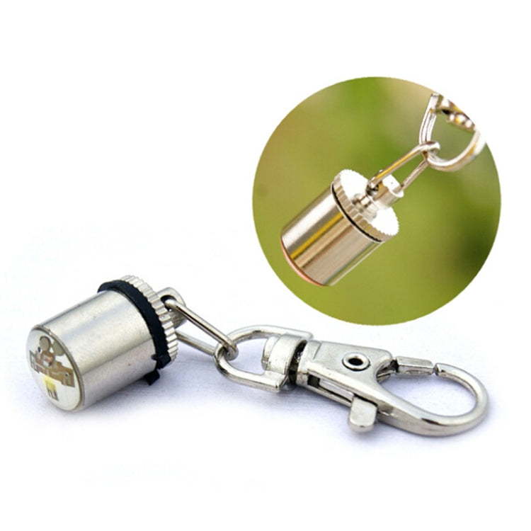 New Style Cylinder Shaped Pet Dog Two Colors Blinking Pendant Hanging Ornament(Grey)