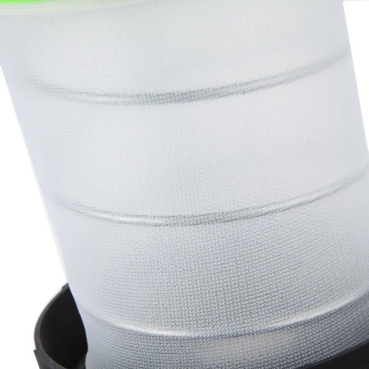Outdoor Portable Camping Flashlight, Retractable LED 3-Mode Lantern Light Tent Lamp (Black)