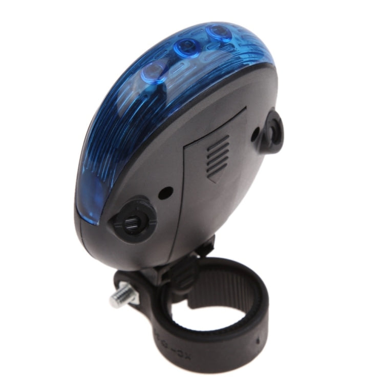 Bicycle Red LED Light Laser Night Mountain Bike Tail Light Taillight MTB Safety Warning Bicycle Rear Light Lamp Bycycle Light(Blue)
