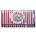 Just Star 3-fold Dreamlike Pattern Printing Long Wallet(Purple)