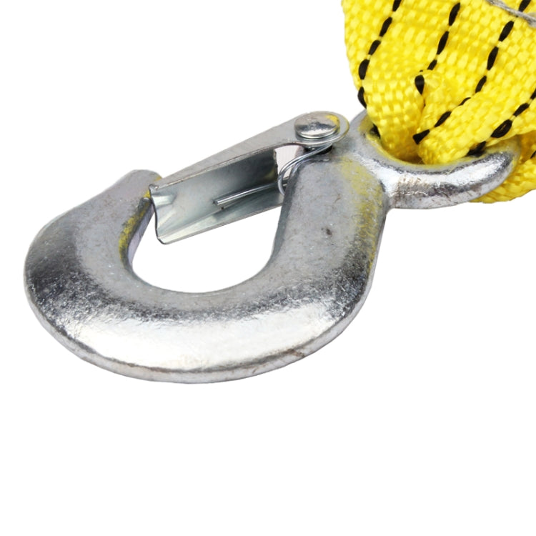 3 Tons Vehicle Towing Cable Rope, Length: 3m(Yellow)