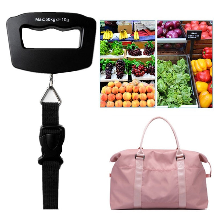 50kg Electronic Travel Luggage Scale(Black)