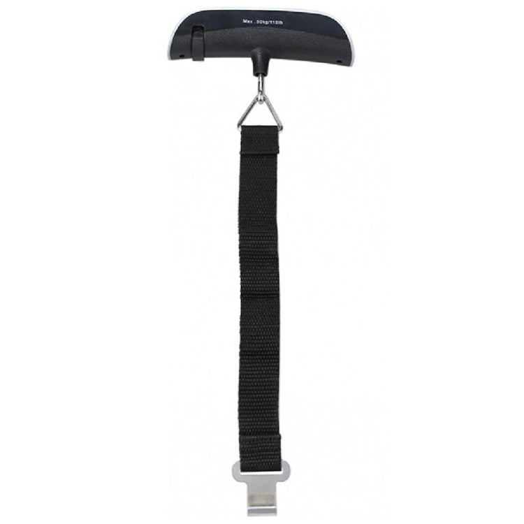 Mini Handheld Luggage Electronic scales with Zero and Tare(Black)