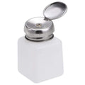 100ml Push Down Alcohol and Liquid Container Bottle(White)