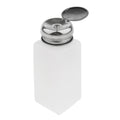 250ml Push Down Alcohol and Liquid Container Bottle(White)