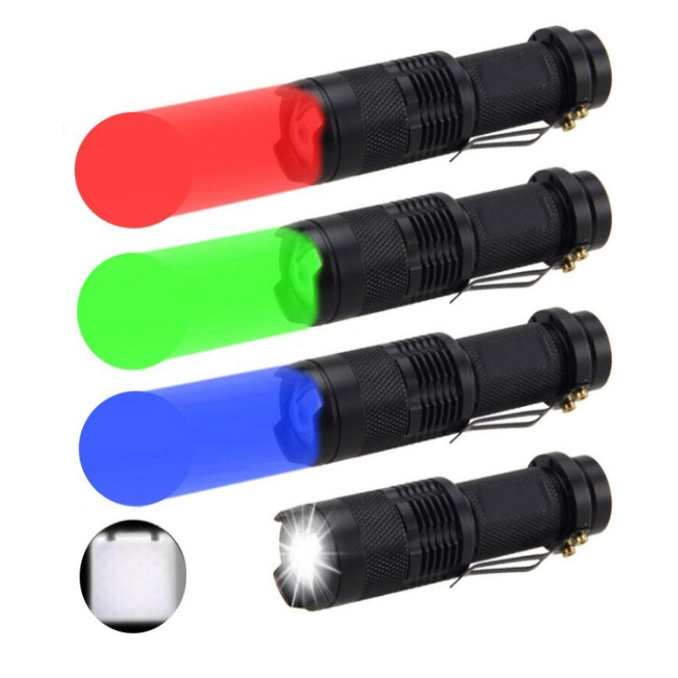 CF9044 LED Focus Flashlight, 3 Mode, XPE LED, Luminous Flux: 240lm, Length: 9.2cm(White Light)