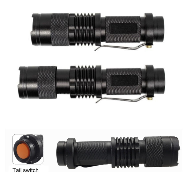CF9044 LED Focus Flashlight, 3 Mode, XPE LED, Luminous Flux: 240lm, Length: 9.2cm(White Light)