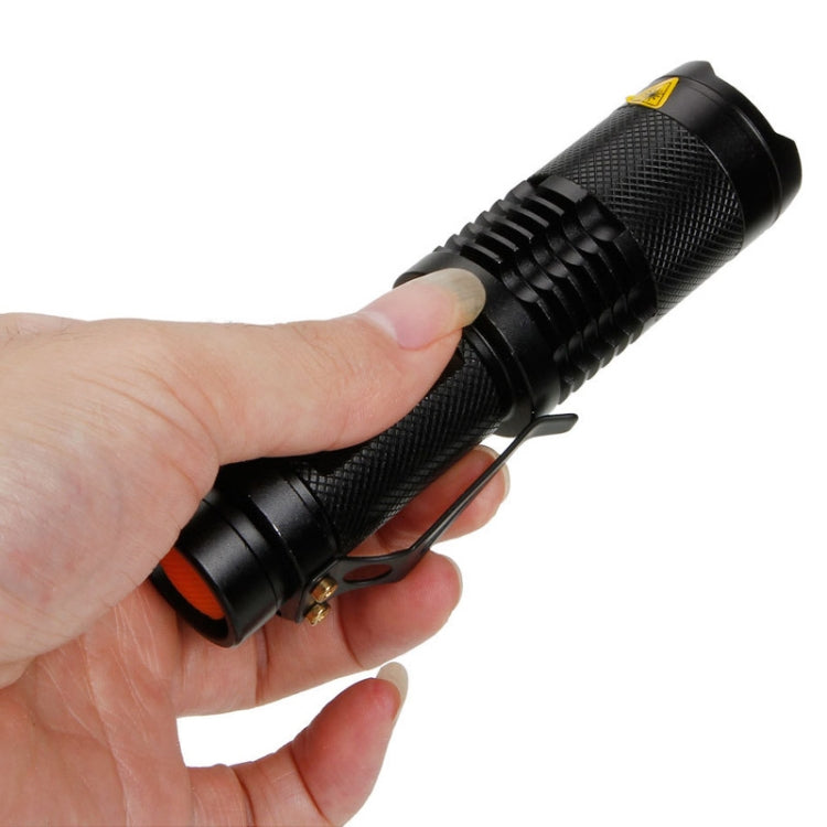 CF9044 LED Focus Flashlight, 3 Mode, XPE LED, Luminous Flux: 240lm, Length: 9.2cm(White Light)