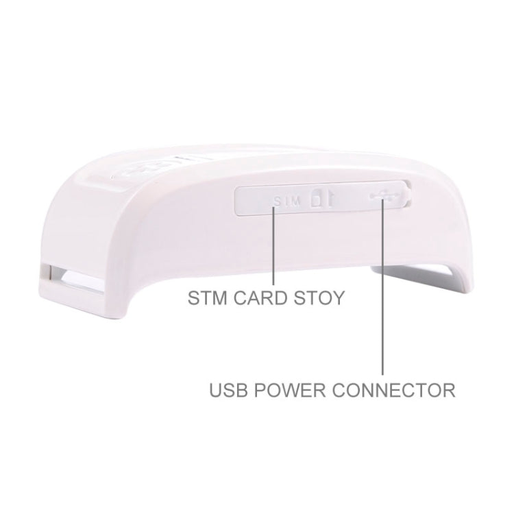 KH-909 Universal IPX6 Waterproof GPS Tracker for Pet / Kid / the Aged (White + Blue)