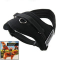 Soft Thicken Pet Chest Suspenders Dog Traction Rope, Size: M (50-65cm)(Black)