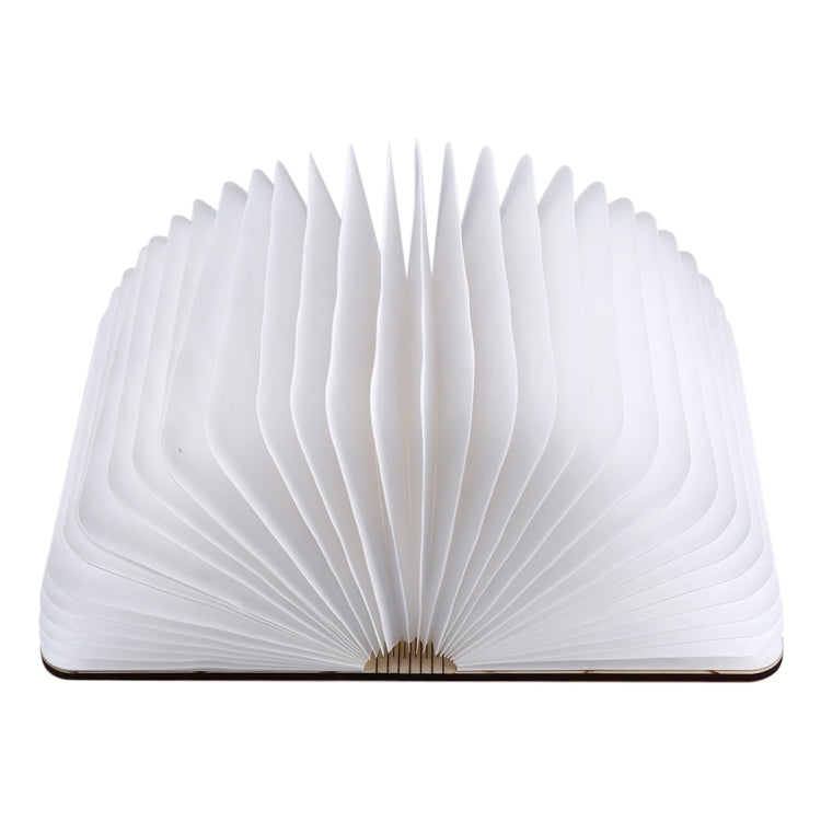 Creative LED Flip Origami Book Lamp Nightlights, Warm White Light + White Light, FS-LED01 500 lumens