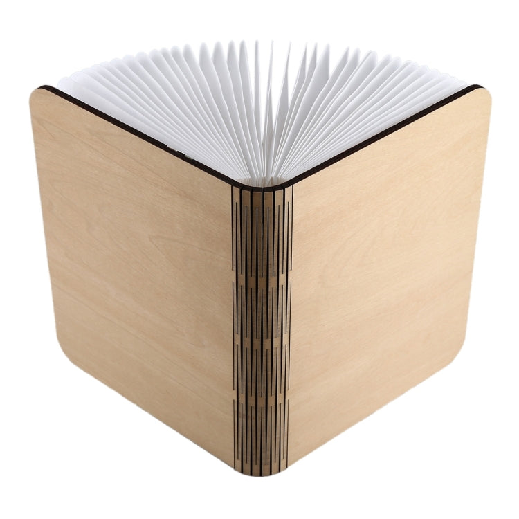 Creative LED Flip Origami Book Lamp Nightlights, Warm White Light + White Light, FS-LED01 500 lumens