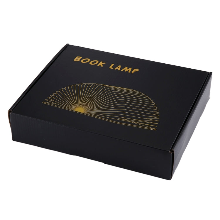 Creative LED Flip Origami Book Lamp Nightlights, Warm White Light + White Light, FS-LED01 500 lumens