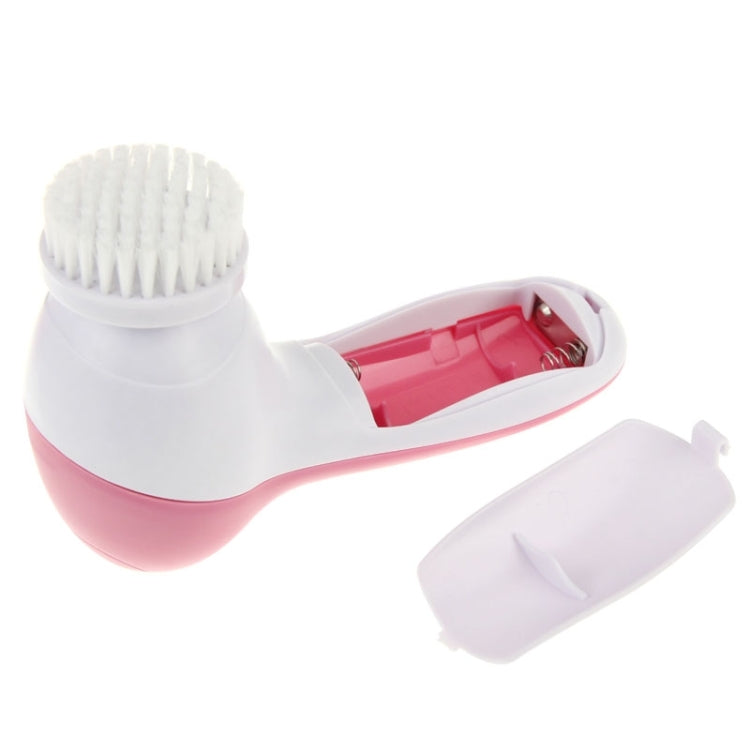 5 in 1 Beauty Care Brush Massager Scrubber Face Skin Care Electric Facial Cleanser