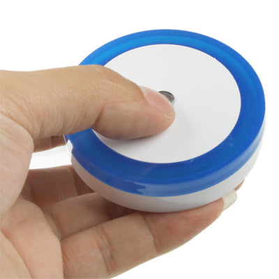 LED Light Control High Brightness Bedside Night Light with Socket(Blue)