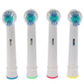 4 PCS Electric Toothbrush Heads Replacement Oral Health Care(White)