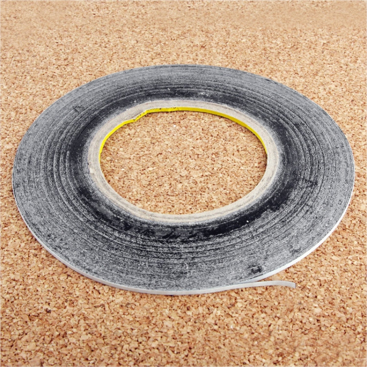 3mm Double Sided Adhesive Sticker Tape for iPhone / Samsung / HTC Mobile Phone Touch Panel Repair, Length: 50m(Black)