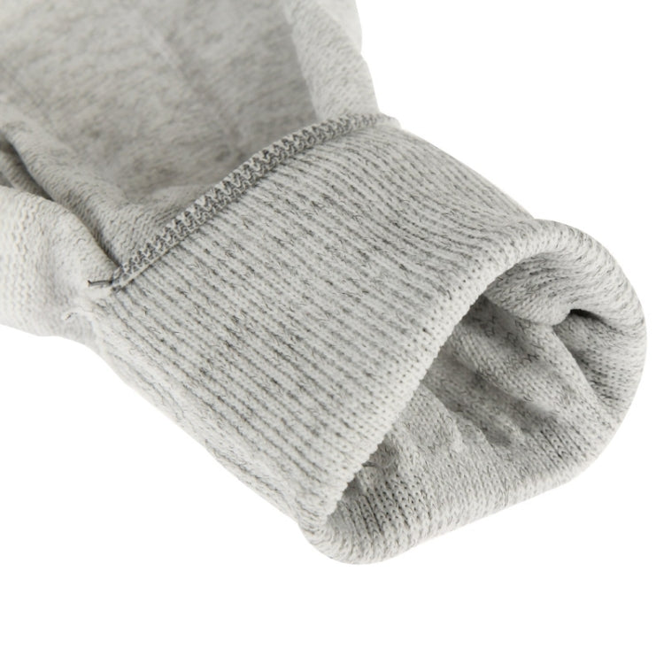 Anti Static ESD Safe Universal Size PU Fingertip Coating Gloves for Computer / Electronic / Phone Repair, Pair of 2(Grey)