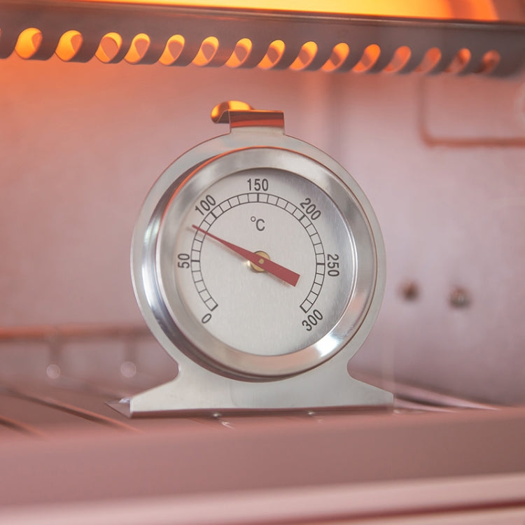 Stainless Steel Oven Thermometer (0~300℃)(Silver)