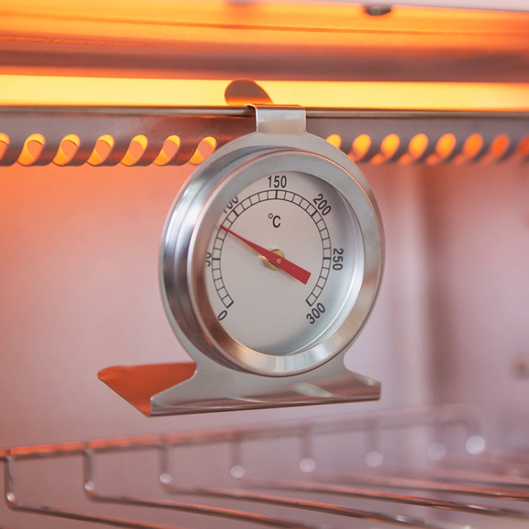 Stainless Steel Oven Thermometer (0~300℃)(Silver)