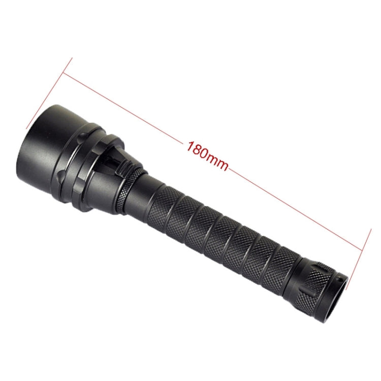 5 x XPE 15W Diving Flashlight, 5000 LM UV Purple Light, Diving Depth: 150m (Black)