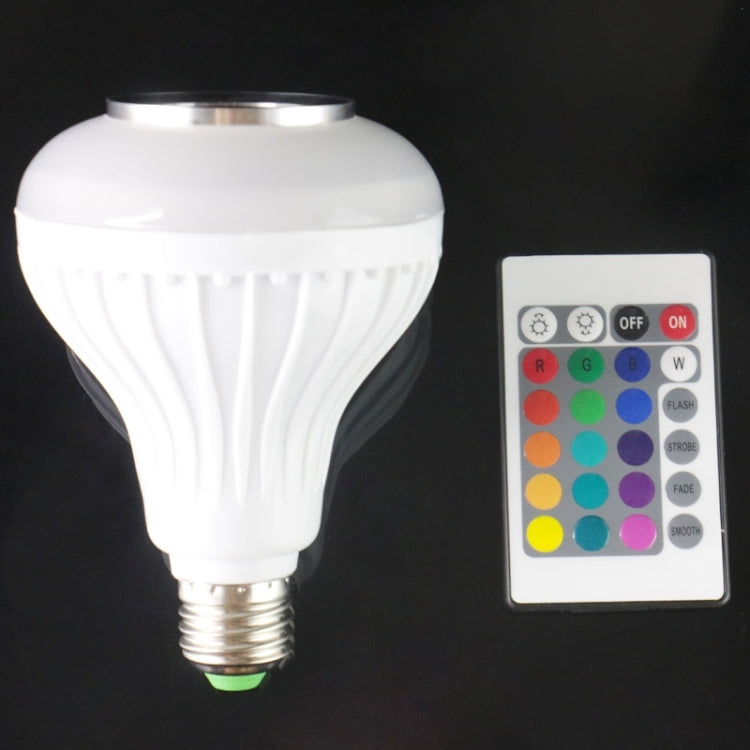 E27 RGB LED Light Lamps Speaker, Bluetooth, Support WiFi Phone Control, Adjustable Light, with Remote Control