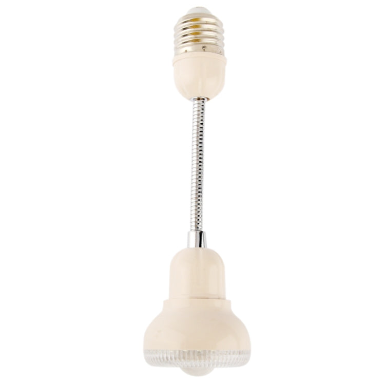 1.8W E27 Spiral Human Sensor Light Control Energy-saving Night Light, Sensitive Distance: 5 - 7m(White)