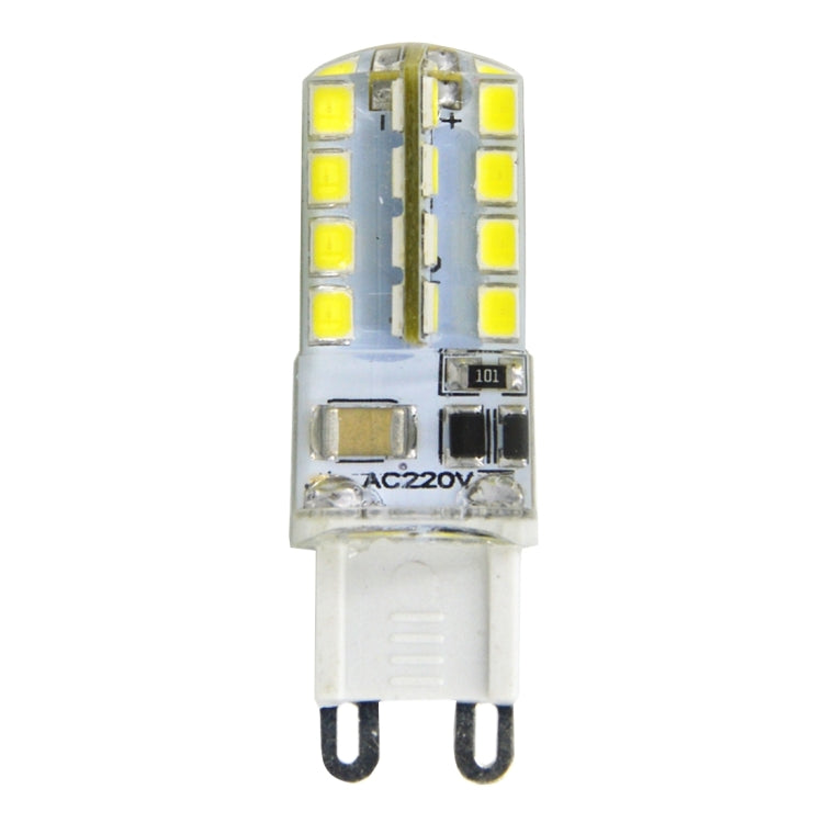 G9 3.5W 240LM  Silicone Corn Light Bulb, 32 LED SMD 2835,AC 220V