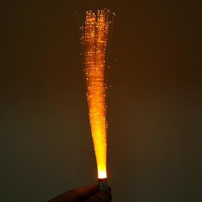 G4 Creative Optical Fiber Yellow Light LED Light, DC 12V