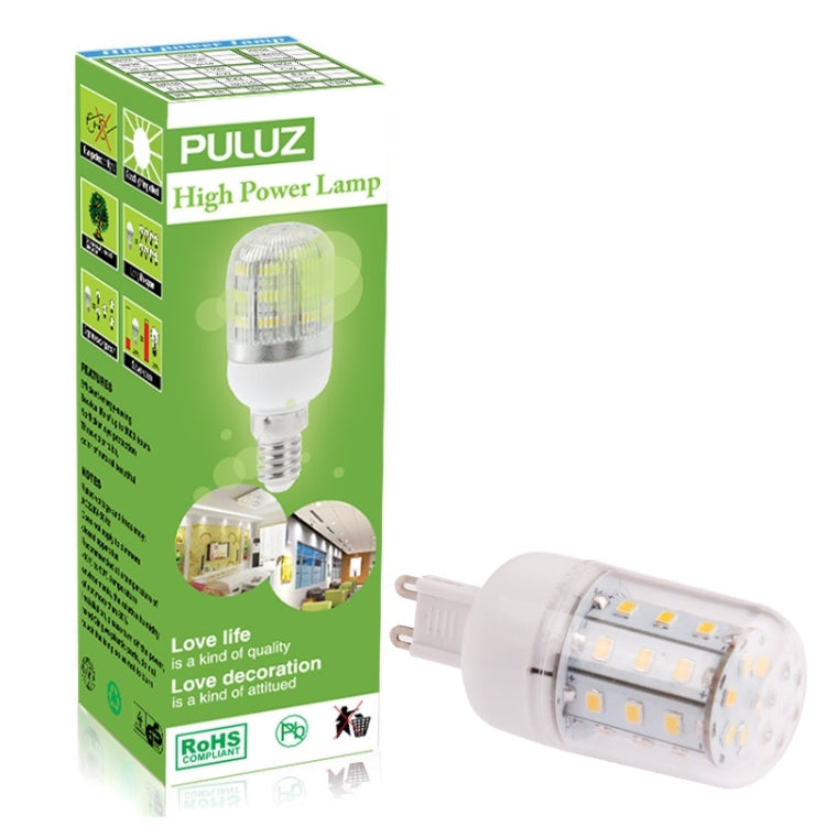 G9 4W Corn Light Bulb, 30 LED SMD 2835, Warm White Light, AC 220V