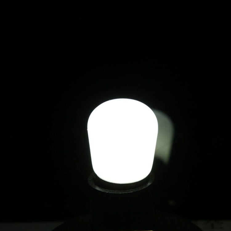 E12 2W Ball Steep Light Bulb, 100LM, 6000-6500K White Light, AC 100-240V