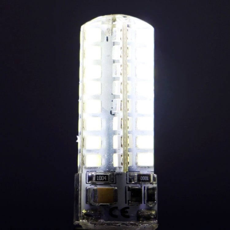 G9 4W 250-270LM Corn Light Bulb, 64 LED SMD 2835, White Light, AC 220V