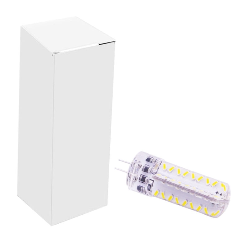 G4 3.5W 200-230LM  Corn Light Bulb, 72 LED SMD 3014, Warm White Light, Adjustable Brightness, AC 220V