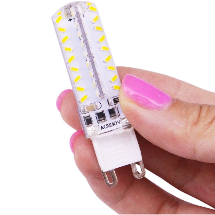 G9 3.5W 200-230LM  Corn Light Bulb, 72 LED SMD 3014, Warm White Light, Adjustable Brightness, AC 220V