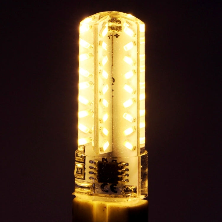 G9 3.5W 200-230LM  Corn Light Bulb, 72 LED SMD 3014, Warm White Light, Adjustable Brightness, AC 220V