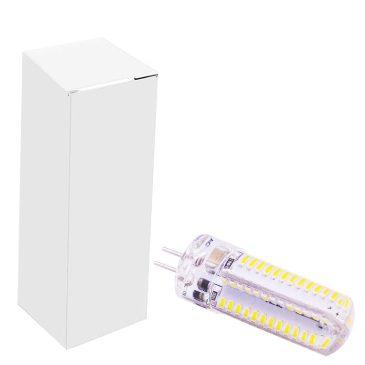 G4 4W  240-260LM Corn Light Bulb, 104 LED SMD 3014, Warm White Light, AC 220V
