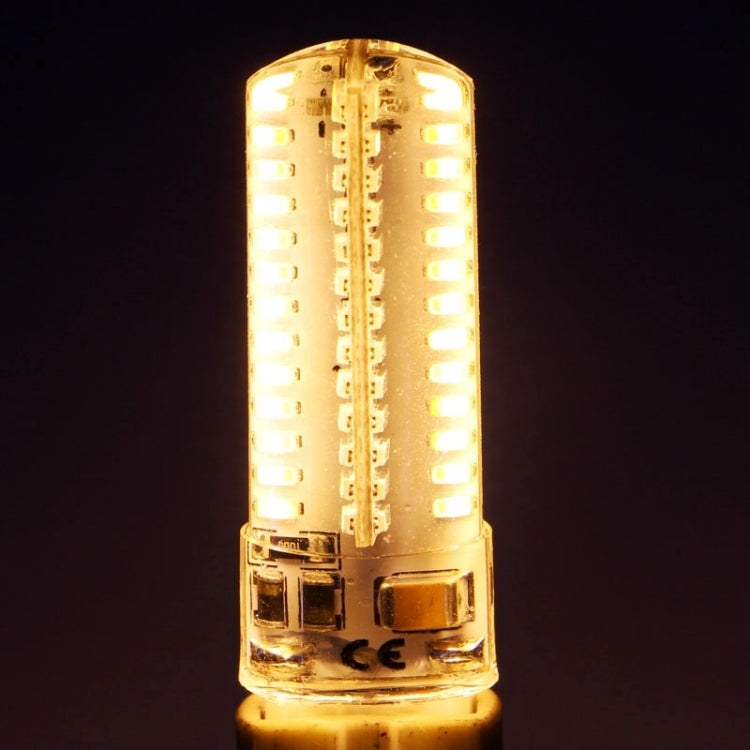 G9 4W 240-260LM Corn Light Bulb, 104 LED SMD 3014, Warm White Light, AC 220V