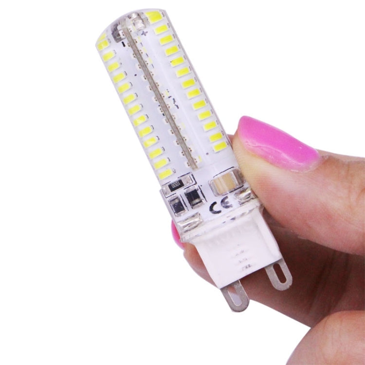 G9 4W 240-260LM Corn Light Bulb, 104 LED SMD 3014, White Light, AC 220V