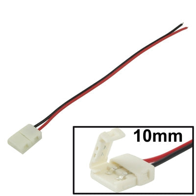 5pcs 10mm PCB FPC Connector Adapter for SMD 5050 LED Stripe Light, Length: 16cm