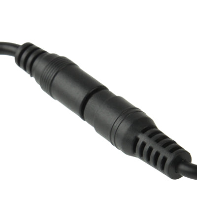 5.5 x 2.1mm DC Power Female Barrel to Male Barrel Connector Adaptor for LED Light Controller, Length: 20cm (Black)