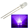 1000pcs 5mm Purple Light Water Clear LED Lamp (1000pcs in one packaging, the price is for 1000pcs)(Purple Light)