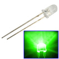 1000 PCS 3mm Water Clear LED Lamp(Green Light)
