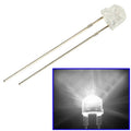 1000 PCS 5mm Straw Hat LED Lamp(White Light)