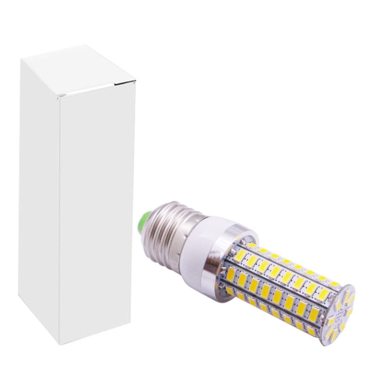 E27 6.0W 520LM Corn Light Bulb, 72 LED SMD 5730, Warm White Light, AC 220V