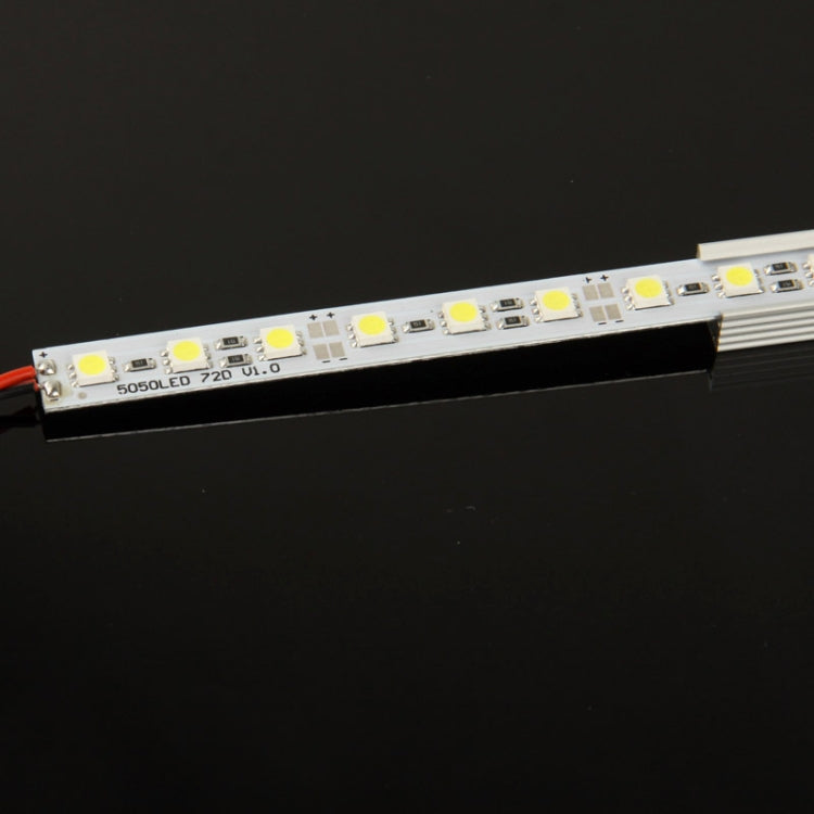 8.5W Aluminum Light Bar with Square Holder, 36 LED 5050 SMD, White Light, Length: 50cm
