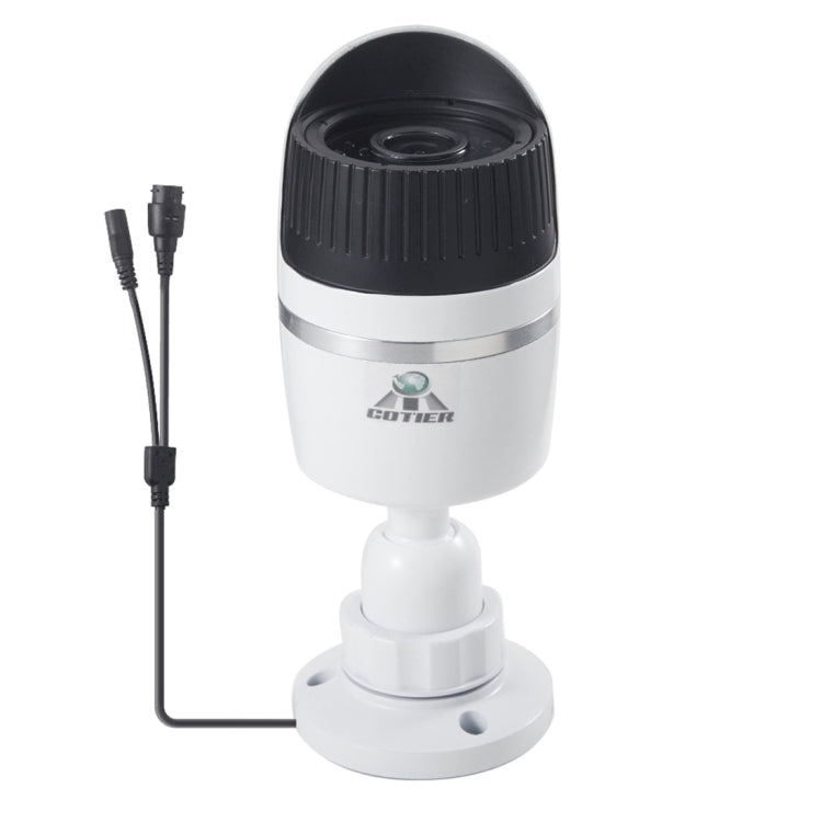 H.264 Wired Infrared Waterproof / Vandalproof IP Camera, 1 / 3 inch 4mm 1.3 Mega Pixels Fixed Lens, Motion Detection / Privacy Mask and 30m IR Night Vision, Support HD 720P (1280 x 720)