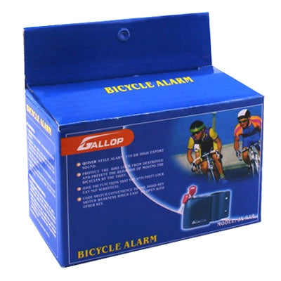 Bicycle Motion Sensor Security Alarm(Black)