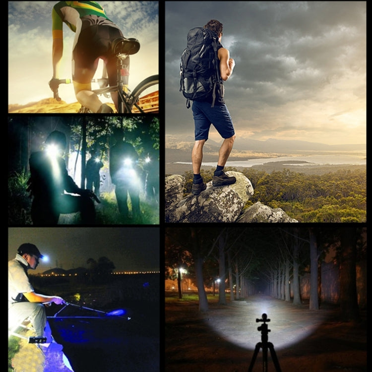 RPL-2266 5-mode 100LM USB Rechargeable Bicycle COB LED Taillights(White Light)