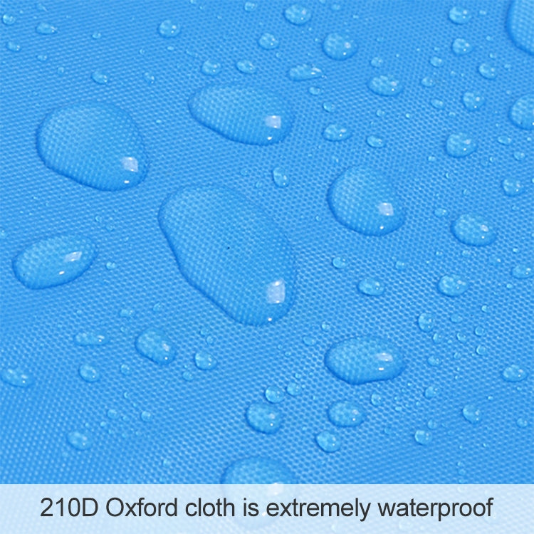 Waterproof Oxford Cloth 420D Oxford Material Camping Picnic Beach Tent Roof Tarp (Size: 215x215cm)(Orange)